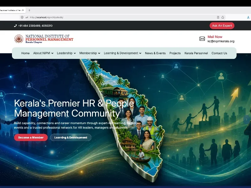 NIPM Kerala - New Website Launch